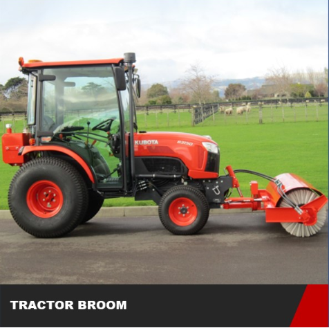 Tractor broom-841